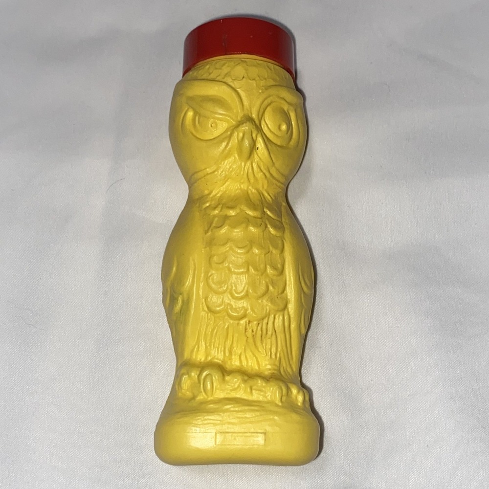1960s Domino Sugar N Cinnamon Shaker Bottle Otto The Owl American‎ Sugar Co. NYC